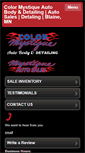 Mobile Screenshot of color-mystique.com